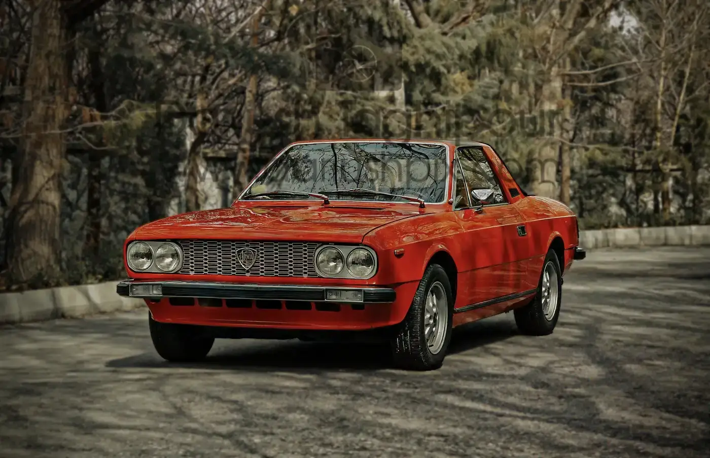 old lancia and traditional one